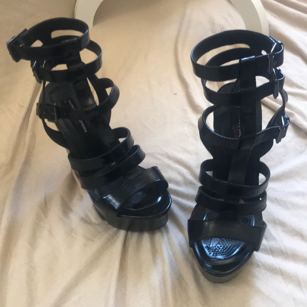 Chinese Laundry Strappy Ankle Heels
